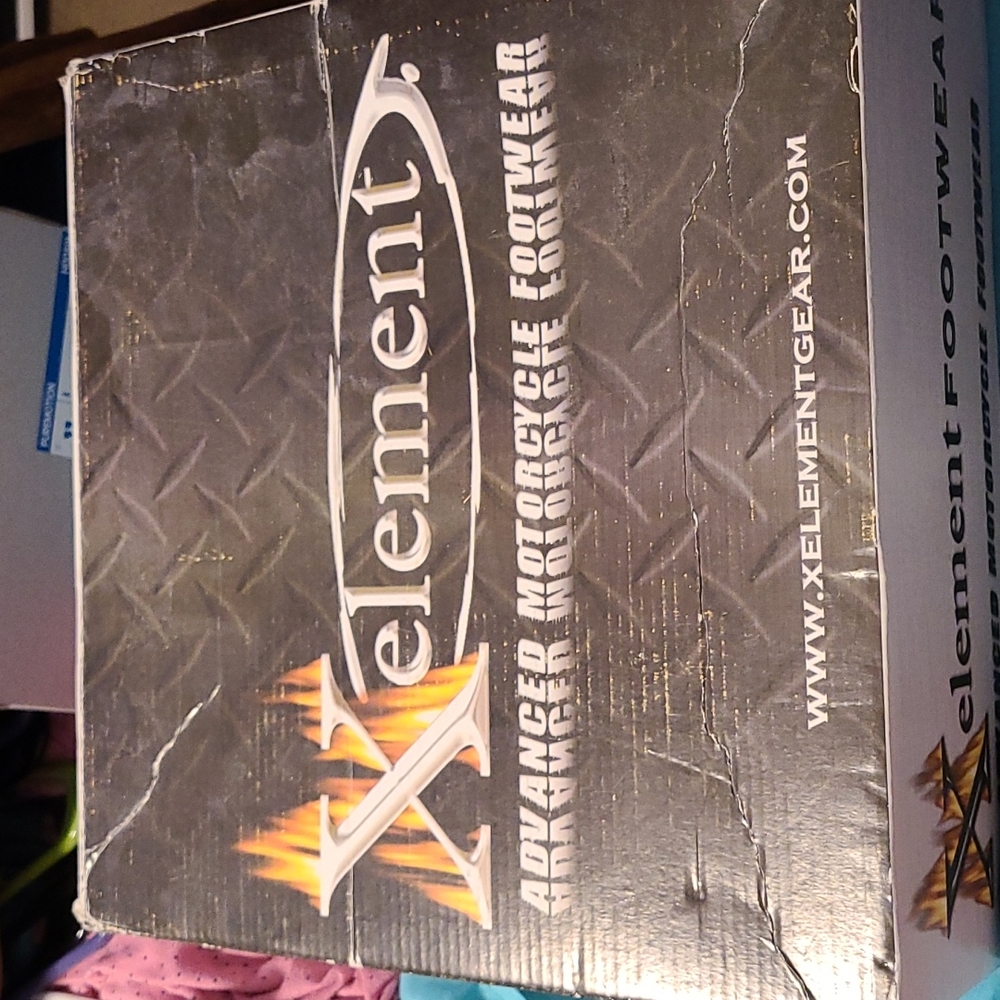 Xelement motorcycle boot. Size 8 men leather